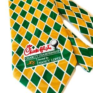 Chick-Fil-A Men's Tie Nancy Lopez Charity Golf
